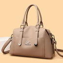 Bolsa Double Arrows - Designer de Luxo em Couro Macio